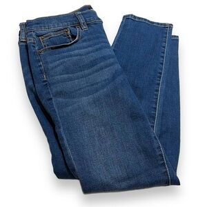 Jcrew Mercantile Skinny Jeans Size 29 Mid Rise Medium Wash J6576.